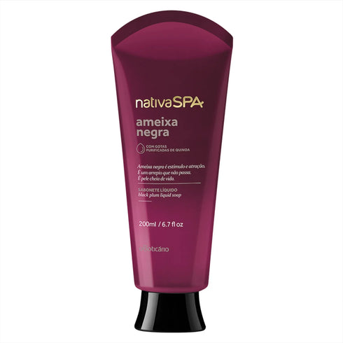 O Boticário Nativa SPA Ameixa Negra (Black Plum) Shower Gel 200ml